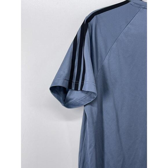 Adidas Stay Dry Sz M Climalite D2M TEE Training Raw Steel Color Shirt CE4022 - Picture 12 of 12